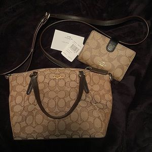 Coach 2pc purse and wallet